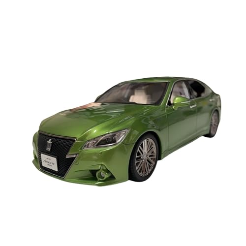 CHENXIAOLAN Miniaturmodelle 1:18 Für Toyota Crown Athlete 14. Generation Simulation Legierung Statische Modell Fan Sammlung Display Fertigmodell(Green) von CHENXIAOLAN