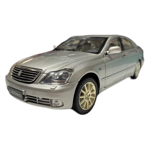 CHENXIAOLAN Miniaturmodelle 1:18 Für Toyota Crown N 12 Legierung Diecast Modell Sammeln Ornament Souvenir Spielzeug Fahrzeug Fertigmodell(Silver) von CHENXIAOLAN