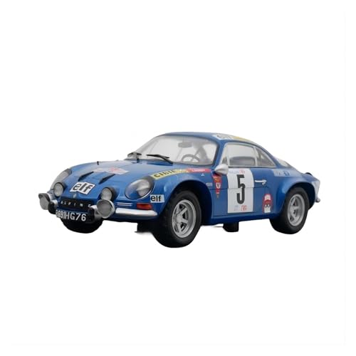 CHENXIAOLAN Miniaturmodelle 1:24 Für Alpine A110 1800 WRC 1973 Spielzeugautos Modellklassiker Erwachsenensammlung Souvenirgeschenke Fertigmodell von CHENXIAOLAN