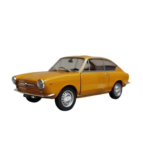 CHENXIAOLAN Miniaturmodelle 1:24 Für FIAT 850 Coupe Auto Legierung Simulation Fahrzeug Modell Spielzeug Sammlerstücke Ornamente Fertigmodell von CHENXIAOLAN