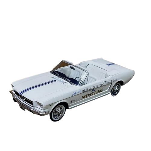 CHENXIAOLAN Miniaturmodelle 1:24 Für Ford Mustang 1964 Roadster Auto Legierung Simulation Modell Druckguss Spielzeug Sammeln Ornamente Fertigmodell von CHENXIAOLAN