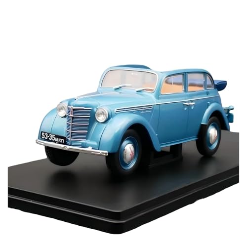 CHENXIAOLAN Miniaturmodelle 1:24 Für Moskwitsch 400-420A Cabriolet Auto Simulation Legierung Metall Modell Klassische Sammeln Spielzeug Fahrzeug Fertigmodell von CHENXIAOLAN