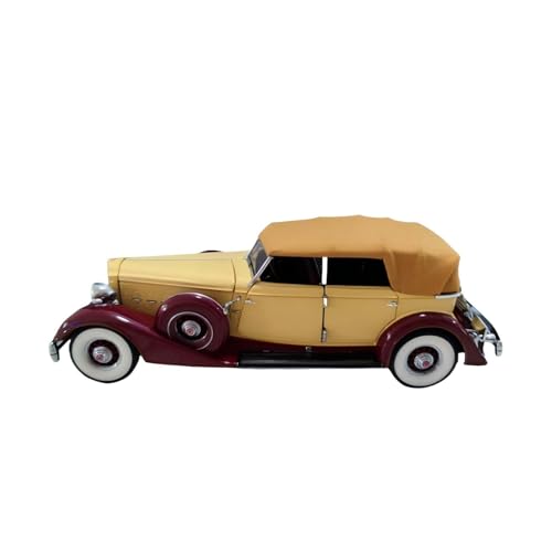 CHENXIAOLAN Miniaturmodelle 1:24 Für Packard Vintage Cars Model Classics Adult Toys Souvenir Collection Fertigmodell von CHENXIAOLAN