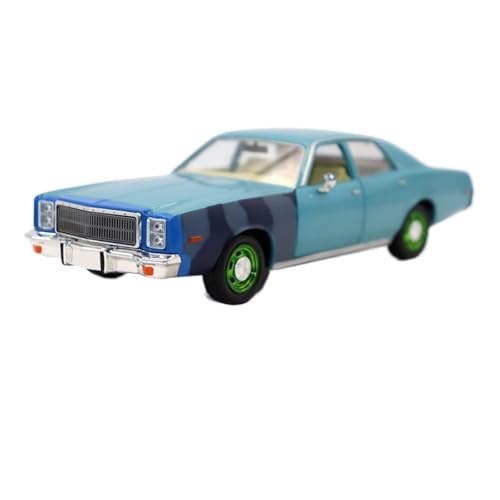 CHENXIAOLAN Miniaturmodelle 1:24 Für Plymouth Fury Hunter 1977 Sportwagenmodell Simulation Druckguss-Spielzeug Fahrzeug Sammlerstück Fertigmodell von CHENXIAOLAN