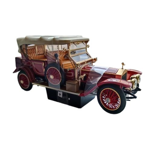 CHENXIAOLAN Miniaturmodelle 1:24 Für Rolls Royce Oldtimer-Modell Klassische Retro-Metallornamente Display Souvenir-Sammlung Fertigmodell von CHENXIAOLAN