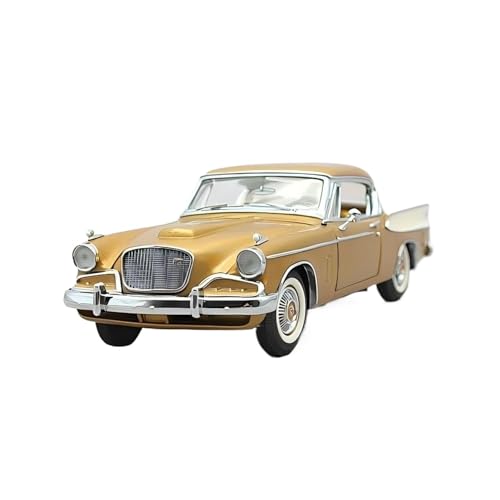 CHENXIAOLAN Miniaturmodelle 1:24 Für Studebaker Golden Eagle 1957 Diecast Model Car Sammlerstück Ornament Souvenir Spielzeug Fahrzeug Fertigmodell von CHENXIAOLAN