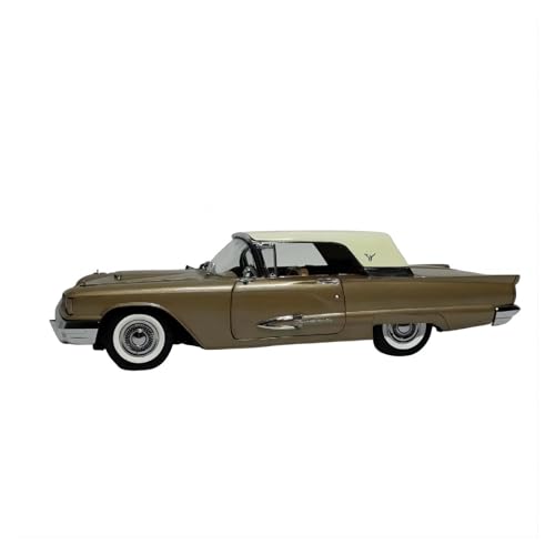 CHENXIAOLAN Miniaturmodelle 1:24 Für Thunderbird 1959 Classic Car Simulation Legierung Sammlung Modell Statische Ornament Geschenk Spielzeug Fertigmodell von CHENXIAOLAN