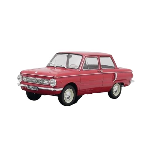 CHENXIAOLAN Miniaturmodelle 1:24 Für ZAZ 966 Zaporozhets 1967 Retro Statisches Modell Legierung Oldtimer-Sammlung Souvenir Ornamente Fertigmodell von CHENXIAOLAN