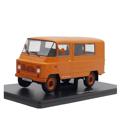 CHENXIAOLAN Miniaturmodelle 1:24 Für ZUK A-07 1990 Legierung Auto Modell Sammlung Ornamente Dekoration Spielzeug Fertigmodell(Orange) von CHENXIAOLAN