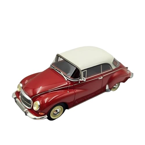 CHENXIAOLAN Miniaturmodelle 1:32 Für Union 1000 Coupé Spielzeug Vintage-Autos Modell Rot Klassisches Souvenir Für Erwachsene Sammlerstück Fertigmodell von CHENXIAOLAN