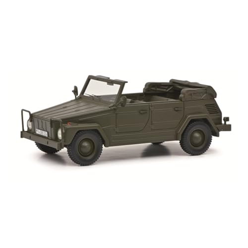 CHENXIAOLAN Miniaturmodelle 1:35 Für VW 181 Cabrio Geländewagen Legierungsautomodell Hobby-Sammlung Klassisches Souvenir Für Erwachsene Fertigmodell von CHENXIAOLAN