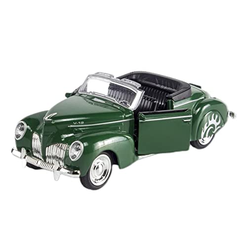 CHENXIAOLAN Miniaturmodelle 1:38 Für Lincoln Convertible Classic Car Legierung Kinderspielzeugauto Mit Sound Light Modell Fertigmodell(F) von CHENXIAOLAN