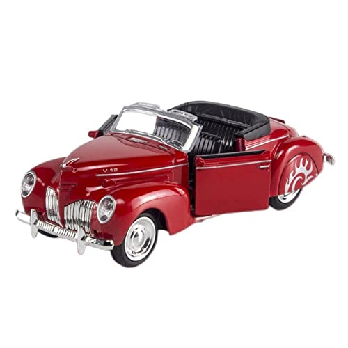 CHENXIAOLAN Miniaturmodelle 1:38 Für Lincoln Convertible Classic Car Legierung Kinderspielzeugauto Mit Sound Light Modell Fertigmodell(G) von CHENXIAOLAN