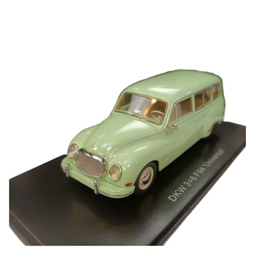 CHENXIAOLAN Miniaturmodelle 1:43 Für Audi Union DKW F94 Universal Van Modell Sammeln Ornament Souvenir Spielzeug Fahrzeug Fertigmodell von CHENXIAOLAN