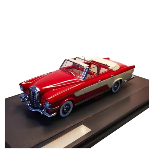 CHENXIAOLAN Miniaturmodelle 1:43 Für Benz GHIA MB300C 1956 Simulierte Cabrio Klassische Retro Limousine Legierung Modell Fans Sammlung Fertigmodell von CHENXIAOLAN