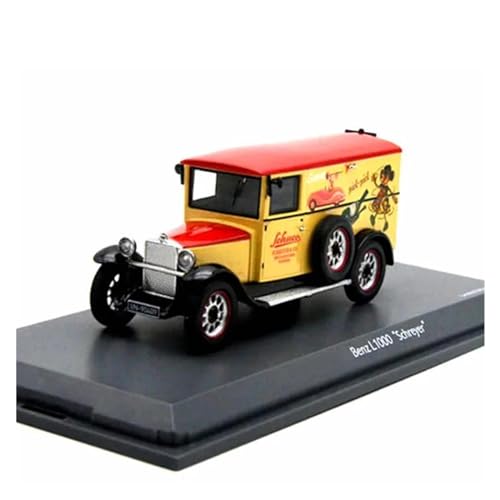 CHENXIAOLAN Miniaturmodelle 1:43 Für Benz-L1000 Vintage Spielzeug Autos Modell Metall Spielzeug Hobby Fan Geschenk Sammlung Display Fertigmodell von CHENXIAOLAN