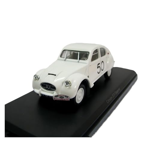 CHENXIAOLAN Miniaturmodelle 1:43 Für Citroen 2CV Dagonet 1956 Klassische Fahrzeug Legierung Simulation Auto Modell Spielzeug Sammeln Ornamente Fertigmodell von CHENXIAOLAN