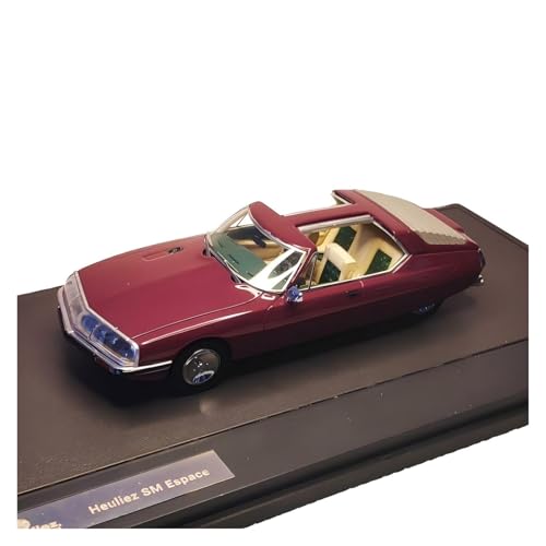 CHENXIAOLAN Miniaturmodelle 1:43 Für Citroen SM Espace Konzept Cabrio Auto Modell Hobby Klassische Sammlung Ornament Display Fertigmodell von CHENXIAOLAN