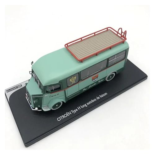 CHENXIAOLAN Miniaturmodelle 1:43 Für Citroen Typ H Lange Autobus Verbindungsbus Simulation Legierung Auto Modell Sammlung Ornamente Souvenir Fertigmodell von CHENXIAOLAN