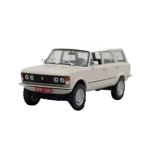 CHENXIAOLAN Miniaturmodelle 1:43 Für FIAT 125p Off-Road Station Wagon Legierung Auto Modell Metall Spielzeug Auto Statische Metall Ornamente Display Fertigmodell von CHENXIAOLAN