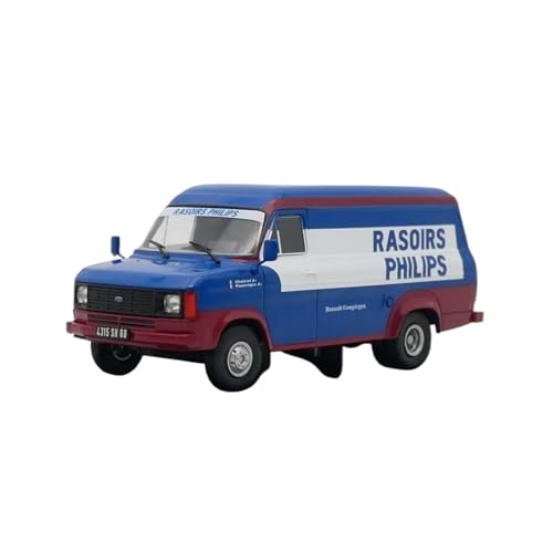 CHENXIAOLAN Miniaturmodelle 1:43 Für Ford Transit 1984 Van Legierung Auto Modell Diecast Spielzeug Sammeln Ornament Souvenir Fertigmodell von CHENXIAOLAN