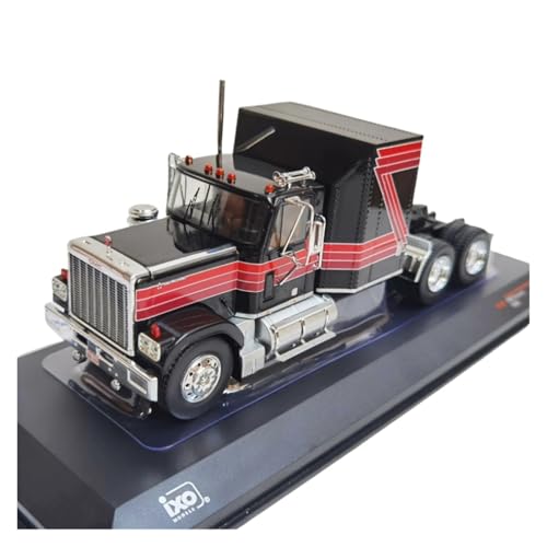 Miniaturmodelle 1:43 Für GMC 1980 LKW-Anhänger Kopf Simulation Legierung Auto Modell Diecast Fahrzeug Sammeln Spielzeug Fertigmodell von CHENXIAOLAN