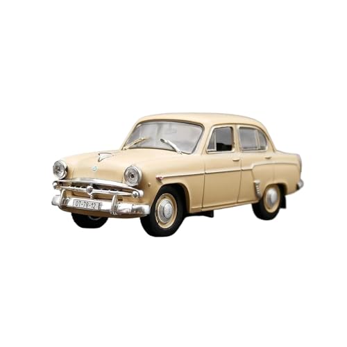 CHENXIAOLAN Miniaturmodelle 1:43 Für Ist Moskvich 407 Oldtimer-Legierungsmodell Die-csat Static Sedan Collection Retro-Ornament Fertigmodell von CHENXIAOLAN