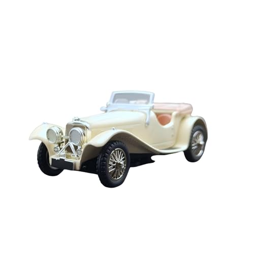 CHENXIAOLAN Miniaturmodelle 1:43 Für Jaguar SS100 Cabrio Klassisches Vintage-Fahrzeugmodell Legierungssammlung Souvenir-Ornamente Fertigmodell von CHENXIAOLAN