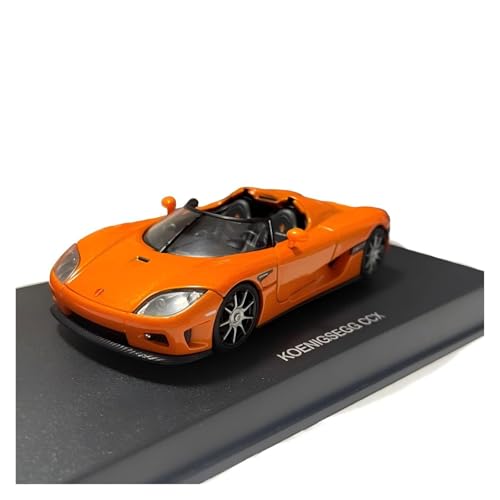 CHENXIAOLAN Miniaturmodelle 1:43 Für Koenigsegg CCX Supercar Legierung Auto Modell Garage Szene Ornamente Fan Sammlung Souvenirs Fertigmodell von CHENXIAOLAN