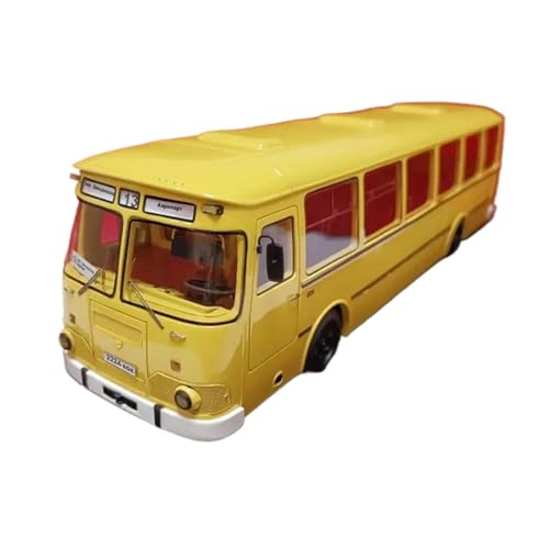 CHENXIAOLAN Miniaturmodelle 1:43 Für Liaz 3-677m 1990 Passagierbus Harz Automodell Statische Sammlung Souvenir Hobby Geschenk Fertigmodell von CHENXIAOLAN