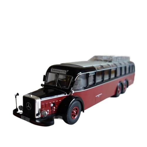 CHENXIAOLAN Miniaturmodelle 1:43 Für Mercedes-Benz O 10000 Bus Modell Druckguss Spielzeug Fahrzeug Sammlerstück Ornament Souvenir Fertigmodell von CHENXIAOLAN