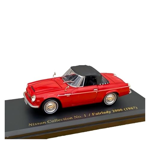 CHENXIAOLAN Miniaturmodelle 1:43 Für Nissan Fairlady 2000 1967 Simulation Legierung Diecast Spielzeug Modell Fahrzeug Sammeln Souvenir Fertigmodell von CHENXIAOLAN