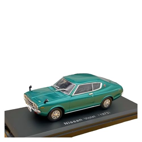 CHENXIAOLAN Miniaturmodelle 1:43 Für Nissan Violet 1973 Simulation Legierung Auto Modell Diecast Spielzeug Fahrzeug Sammeln Fertigmodell von CHENXIAOLAN