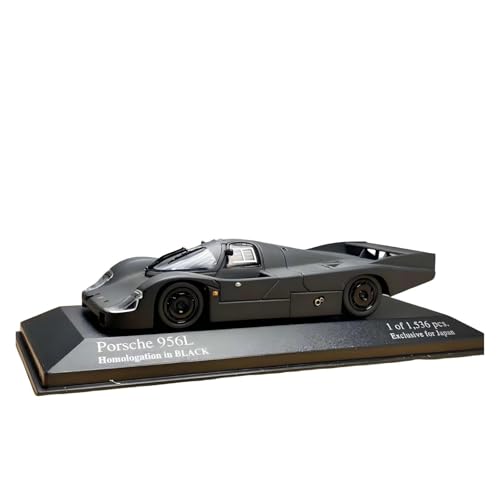 CHENXIAOLAN Miniaturmodelle 1:43 Für Porsche 956L Legierung Rennwagen Modell Spielzeug Fahrzeug Szene Dekoration Fotografie Requisiten Fertigmodell von CHENXIAOLAN