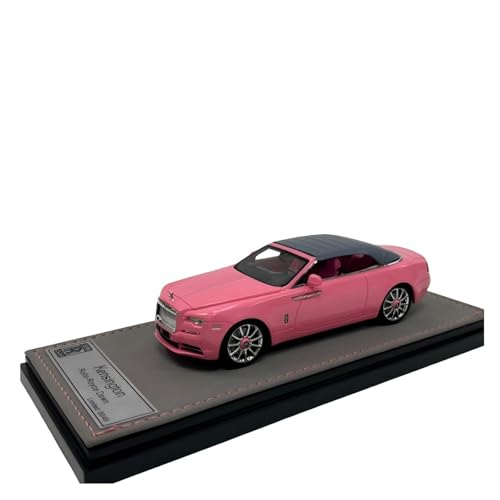 CHENXIAOLAN Miniaturmodelle 1:43 Für Rolls-Royce Shadow Simulation Harz Auto Modell Klassische Sammlung Limited Edition Souvenirs Fertigmodell(Pink) von CHENXIAOLAN