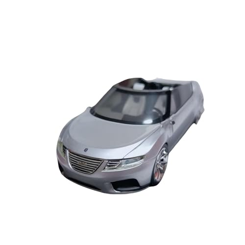 CHENXIAOLAN Miniaturmodelle 1:43 Für Saab 9-x Air BioHybrid Cabrio-Konzeptautomodell Klassisches Statisches Fahrzeugspielzeuggeschenke Fertigmodell von CHENXIAOLAN