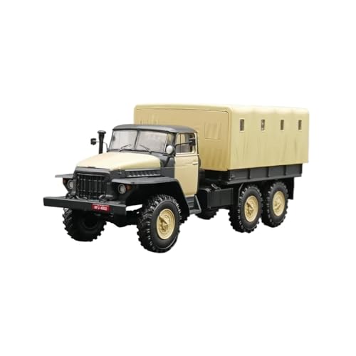 CHENXIAOLAN Miniaturmodelle 1:43 Für Ural 375 LKW-Automodell Metallspielzeugfahrzeug Miniaturmodell-Spielzeugsammlung Für Erwachsene Fertigmodell von CHENXIAOLAN