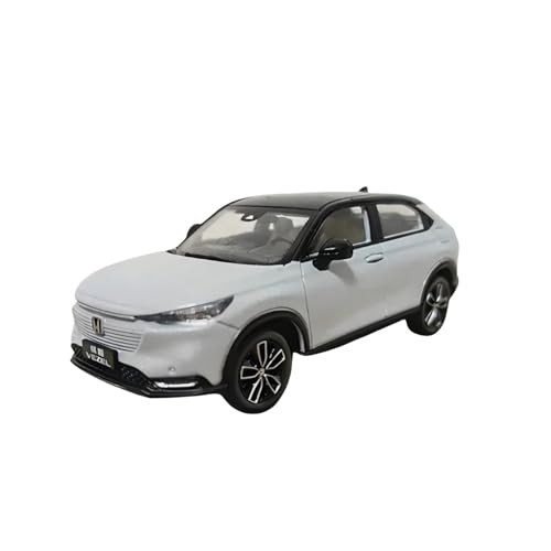 CHENXIAOLAN Miniaturmodelle 1:43 Für VEZEL 2023 Simulation Legierung Modell Auto Spielzeug Diecast Sammeln Ornament Fertigmodell(White) von CHENXIAOLAN