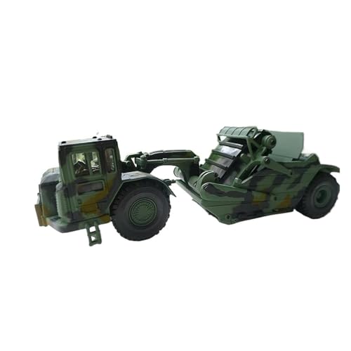 CHENXIAOLAN Miniaturmodelle 1:50 Für CAT 623G Military Scraper Camouflage Painted Grader Legierung Modell Druckguss Metall Spielzeug Fertigmodell von CHENXIAOLAN