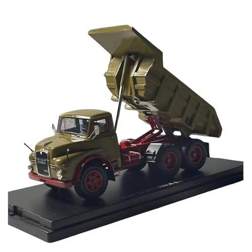 CHENXIAOLAN Miniaturmodelle 1:50 Für DHKA 6X6 Kipper Muldenkipper Klassische Simulation Kunstharz Technik Transport Fan-Souvenir Fertigmodell von CHENXIAOLAN