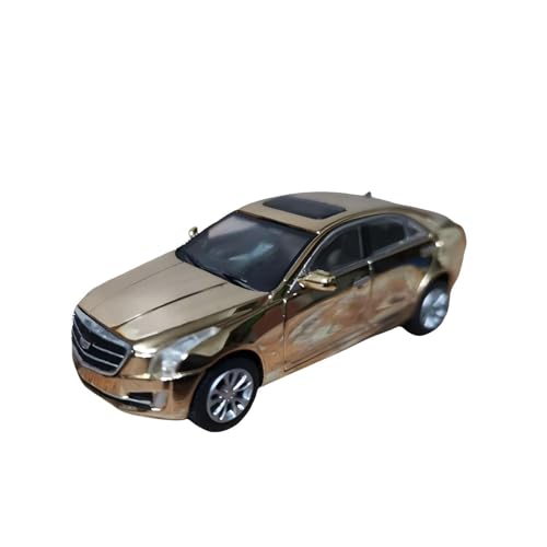 CHENXIAOLAN Miniaturmodelle 1:64 Für Cadillac ATS-L Simulation Metall Legierung Auto Modell Ornament Sammeln Jungen Geschenk Spielzeug Fertigmodell von CHENXIAOLAN