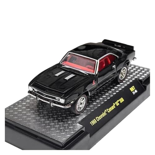 CHENXIAOLAN Miniaturmodelle 1:64 Für Chevrolet Camaro SS 350 1968 Druckguss Simulationslegierung Automodell Sammlung Souvenir-Display Fertigmodell von CHENXIAOLAN