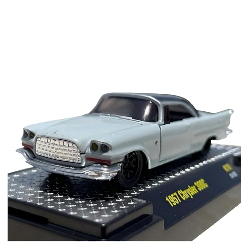 CHENXIAOLAN Miniaturmodelle 1:64 Für Chrysler 300c 1957 Spielzeug Oldtimer Modell Klassiker Erwachsene Souvenir Statische Anzeige Fertigmodell von CHENXIAOLAN