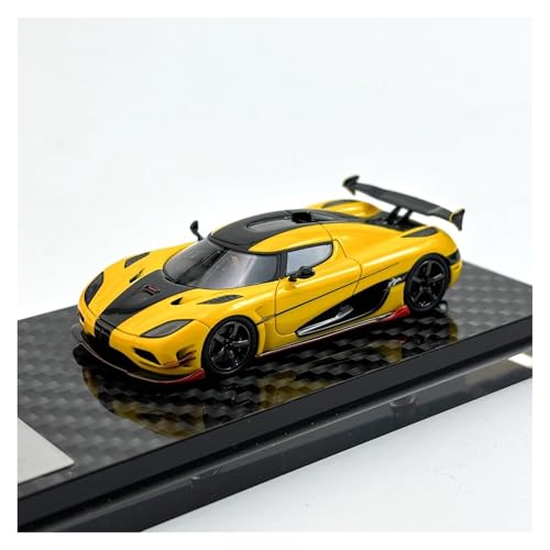 CHENXIAOLAN Miniaturmodelle 1:64 Für Koenigsegg Agera Simulation Harz Auto Modell Spielzeug Sammeln Ornamente Fertigmodell von CHENXIAOLAN