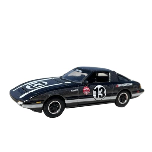 CHENXIAOLAN Miniaturmodelle 1:64 Für Mazda RX7 Supercar Autos Modell Simulation Legierung Auto Modell Sammlung Jungen Hobby Spielzeug Geschenk Fertigmodell von CHENXIAOLAN