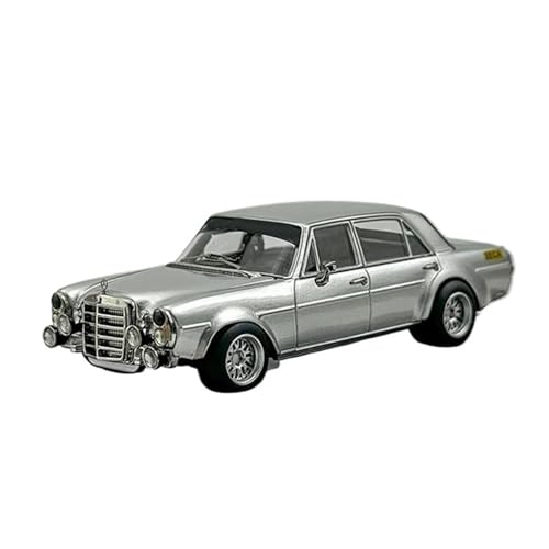 CHENXIAOLAN Miniaturmodelle 1:64 Für Mercedes-Benz 300SEL W109 Silber Simulation Legierung Automodell Statisches Display Sammlerstück Fertigmodell von CHENXIAOLAN