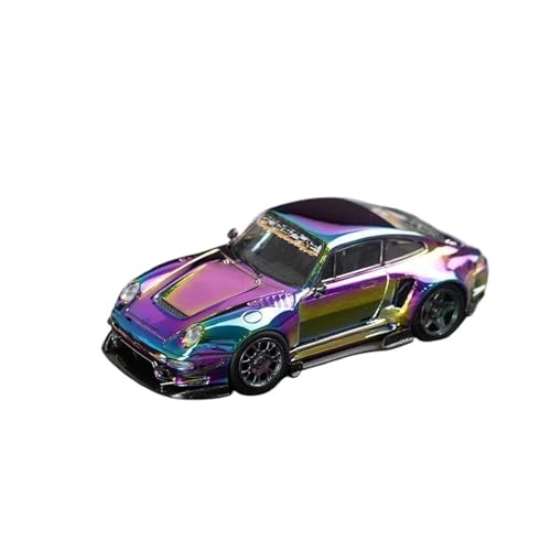 CHENXIAOLAN Miniaturmodelle 1:64 Für Porsche RWB 964 933 Legierung Statisches Auto Modell Hobby Sammlung Metall Ornamente Souvenir Fertigmodell(Colorful 993) von CHENXIAOLAN