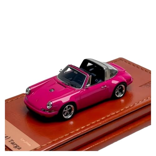 CHENXIAOLAN Miniaturmodelle 1:64 Für Porsche Singer 911 964 Targa Roadster Simulation Harz Auto Modell Sammeln Metall Ornament Fertigmodell von CHENXIAOLAN