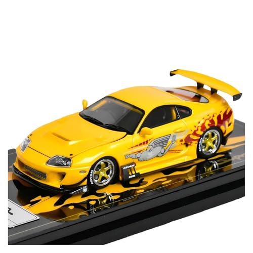 CHENXIAOLAN Miniaturmodelle 1:64 Für Supra Jza80 Harz Diecast Modell Auto Sammeln Ornament Souvenir Spielzeug Fahrzeug Fertigmodell von CHENXIAOLAN