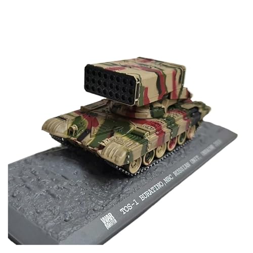 CHENXIAOLAN Miniaturmodelle 1:72 Für TOS1 TOS-1 Spitfire Tank Modell Spielzeug Sammeln Ornament Souvenir Spielzeug Autos Fertigmodell von CHENXIAOLAN